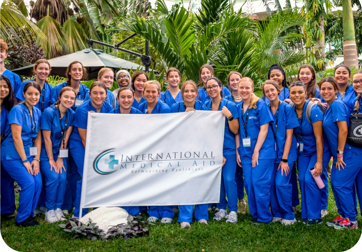 International Medical Aid Students Gaining Hands-on Healthcare Experience